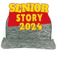 Aggressive Heather Trucker Snapback Cap Thumbnail