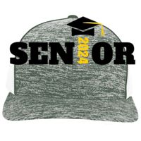 Aggressive Heather Trucker Snapback Cap Thumbnail