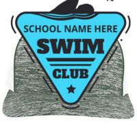 Aggressive Heather Trucker Snapback Cap Thumbnail