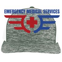 Aggressive Heather Trucker Snapback Cap Thumbnail