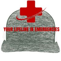 Aggressive Heather Trucker Snapback Cap Thumbnail