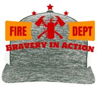 Aggressive Heather Trucker Snapback Cap Thumbnail