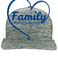 Aggressive Heather Trucker Snapback Cap Thumbnail