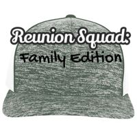 Aggressive Heather Trucker Snapback Cap Thumbnail