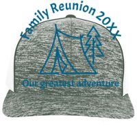 Aggressive Heather Trucker Snapback Cap Thumbnail