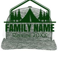 Aggressive Heather Trucker Snapback Cap Thumbnail