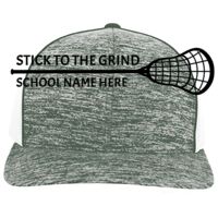 Aggressive Heather Trucker Snapback Cap Thumbnail