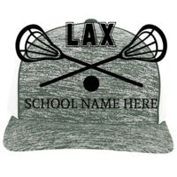 Aggressive Heather Trucker Snapback Cap Thumbnail