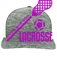 Aggressive Heather Trucker Snapback Cap Thumbnail