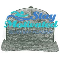 Aggressive Heather Trucker Snapback Cap Thumbnail