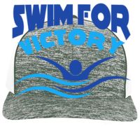 Aggressive Heather Trucker Snapback Cap Thumbnail