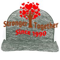 Aggressive Heather Trucker Snapback Cap Thumbnail