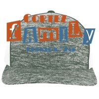 Aggressive Heather Trucker Snapback Cap Thumbnail