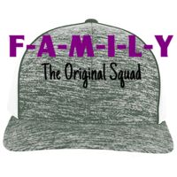 Aggressive Heather Trucker Snapback Cap Thumbnail