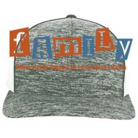 Aggressive Heather Trucker Snapback Cap Thumbnail