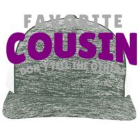 Aggressive Heather Trucker Snapback Cap Thumbnail