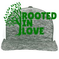 Aggressive Heather Trucker Snapback Cap Thumbnail