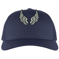 Perforated 5-Panel Trucker Snapback Cap Thumbnail