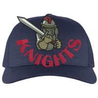 Perforated 5-Panel Trucker Snapback Cap Thumbnail