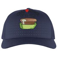 Perforated 5-Panel Trucker Snapback Cap Thumbnail