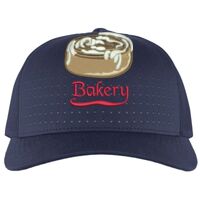 Perforated 5-Panel Trucker Snapback Cap Thumbnail