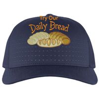 Perforated 5-Panel Trucker Snapback Cap Thumbnail