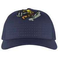 Perforated 5-Panel Trucker Snapback Cap Thumbnail