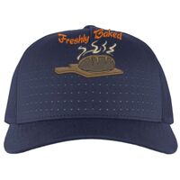 Perforated 5-Panel Trucker Snapback Cap Thumbnail