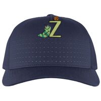 Perforated 5-Panel Trucker Snapback Cap Thumbnail