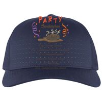 Perforated 5-Panel Trucker Snapback Cap Thumbnail