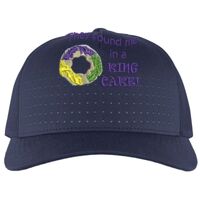 Perforated 5-Panel Trucker Snapback Cap Thumbnail