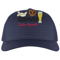 Perforated 5-Panel Trucker Snapback Cap Thumbnail