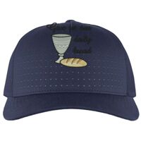 Perforated 5-Panel Trucker Snapback Cap Thumbnail