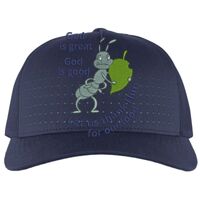 Perforated 5-Panel Trucker Snapback Cap Thumbnail