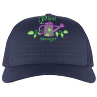 Perforated 5-Panel Trucker Snapback Cap Thumbnail