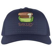 Perforated 5-Panel Trucker Snapback Cap Thumbnail