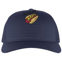 Perforated 5-Panel Trucker Snapback Cap Thumbnail