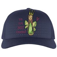 Perforated 5-Panel Trucker Snapback Cap Thumbnail