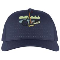 Perforated 5-Panel Trucker Snapback Cap Thumbnail