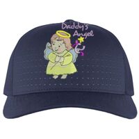 Perforated 5-Panel Trucker Snapback Cap Thumbnail