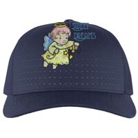 Perforated 5-Panel Trucker Snapback Cap Thumbnail