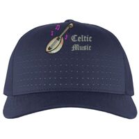 Perforated 5-Panel Trucker Snapback Cap Thumbnail