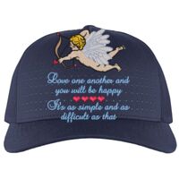 Perforated 5-Panel Trucker Snapback Cap Thumbnail