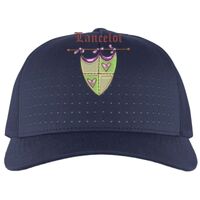 Perforated 5-Panel Trucker Snapback Cap Thumbnail