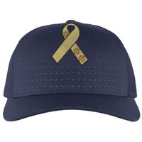 Perforated 5-Panel Trucker Snapback Cap Thumbnail