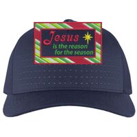 Perforated 5-Panel Trucker Snapback Cap Thumbnail