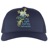 Perforated 5-Panel Trucker Snapback Cap Thumbnail