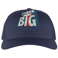 Perforated 5-Panel Trucker Snapback Cap Thumbnail