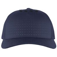 Perforated 5-Panel Trucker Snapback Cap Thumbnail
