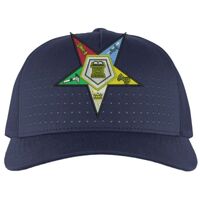 Perforated 5-Panel Trucker Snapback Cap Thumbnail